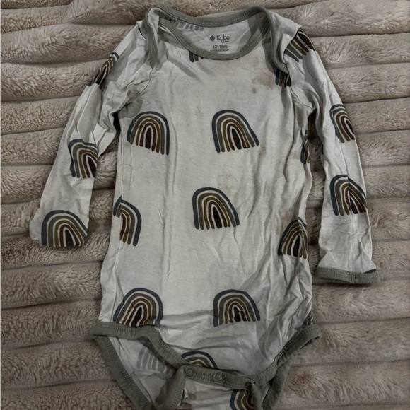 Kyte BABY Sage Green Rainbow Bodysuit - Picture 1 of 5